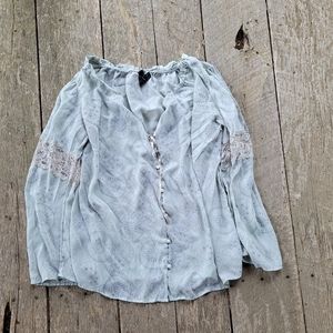 Lane Bryant Peasant Top